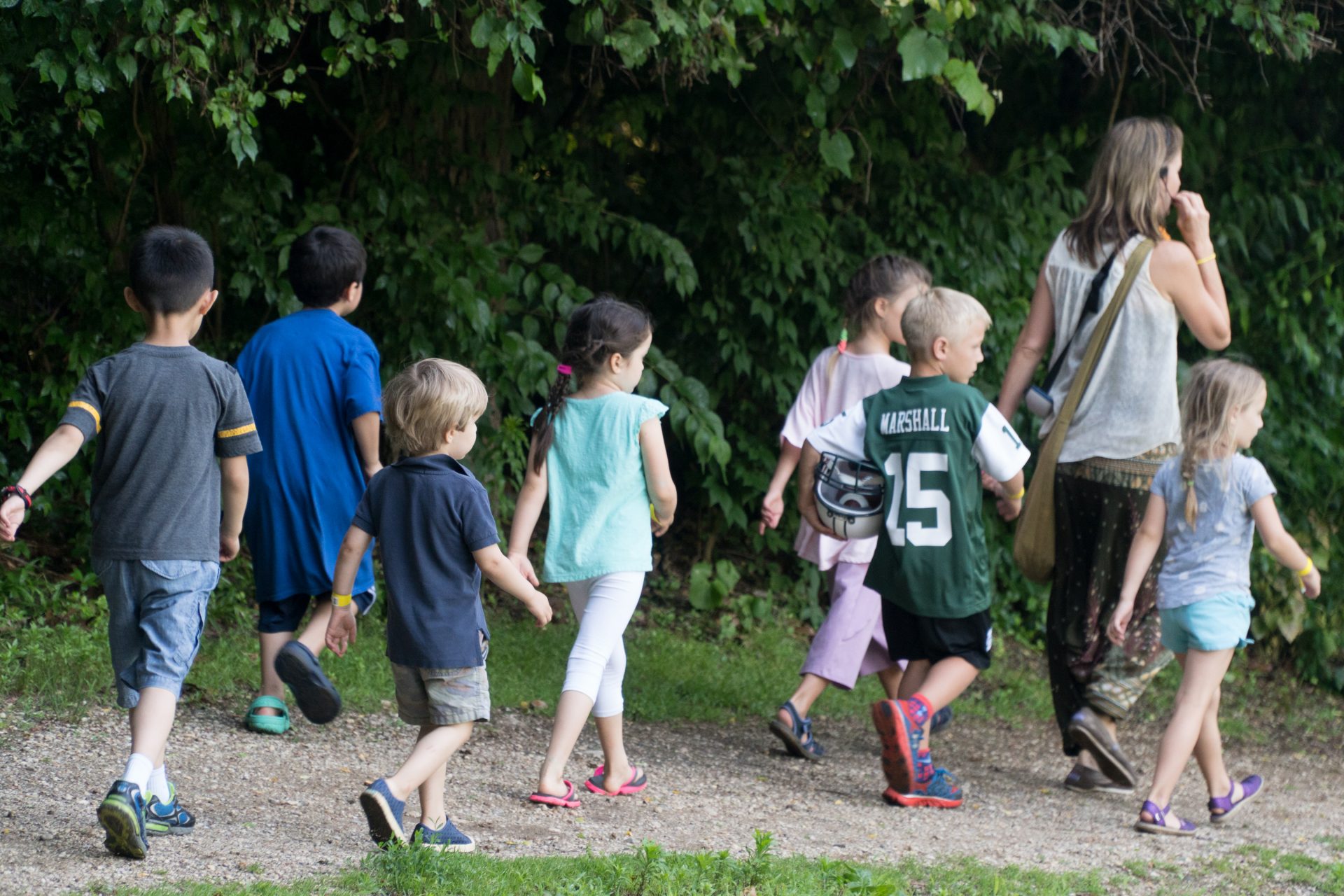 Children on Nature Walk