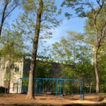 Playground Swings Castle Gould
